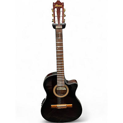 Used Ibanez GA35TCCE-DVS DARK VIOLIN  SUNBURST Classical Acoustic Electric Guitar