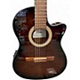 Used Ibanez GA35TCE 2 Tone Sunburst Classical Acoustic Electric Guitar 2 Tone Sunburst