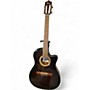 Used Ibanez GA35TCE Brown Sunburst Classical Acoustic Electric Guitar Brown Sunburst