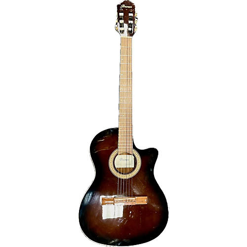 Ibanez Used Ibanez GA35TCE-DVS 2 Color Sunburst Classical Acoustic Electric Guitar 2 Color Sunburst