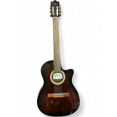 Used Ibanez GA35TCE-DVS DARK BIOLIN BURST Classical Acoustic Electric Guitar