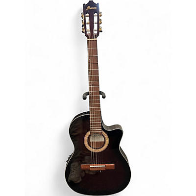 Used Ibanez GA35TCE-DVS DARK VIOLIN SUNBURST Classical Acoustic Electric Guitar