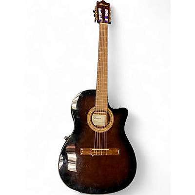 Used Ibanez GA35TCE-DVS Dark Cherry Burst Acoustic Guitar