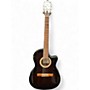 Used Ibanez GA35TCE-DVS dark violin burst Classical Acoustic Electric Guitar dark violin burst
