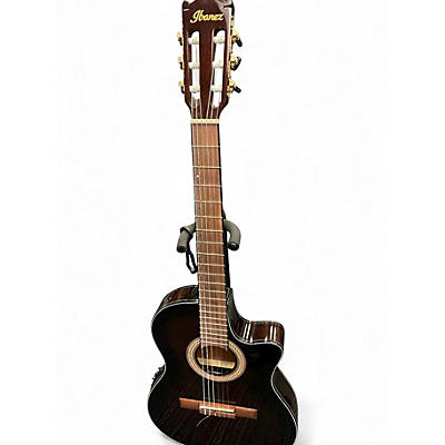 Used Ibanez GA35TCE Violin Sunburst Classical Acoustic Electric Guitar