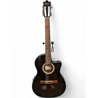 Used Ibanez GA35TCEDVS 2 Color Sunburst Classical Acoustic Electric Guitar