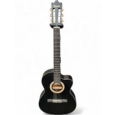 Used Ibanez GA5MHTCE Black Classical Acoustic Guitar