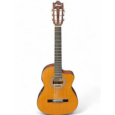Used Ibanez GA5TCE 3Q 3/4 SIZE Amber Classical Acoustic Electric Guitar