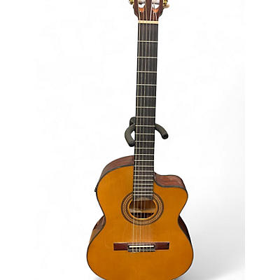 Used Ibanez GA5TCE Natural Classical Acoustic Electric Guitar