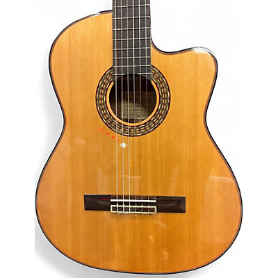 Used Ibanez GA60SCE Natural Classical Acoustic Electric Guitar
