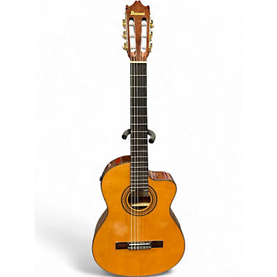 Used Ibanez GA6CE Natural Classical Acoustic Electric Guitar