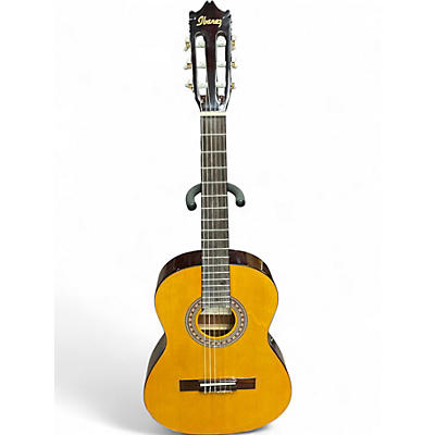 Used Ibanez GAR6GAM 7/8 Natural Classical Acoustic Guitar