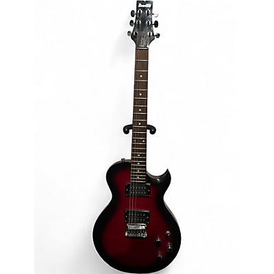 Used Ibanez GART50Q Crimson Red Burst Solid Body Electric Guitar