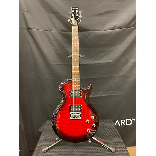 Ibanez Used Ibanez GART60 GIO Trans Red Solid Body Electric Guitar Trans Red