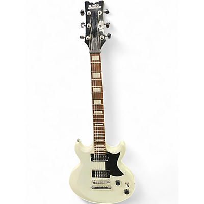 Used Ibanez GAX30 WHITE Solid Body Electric Guitar