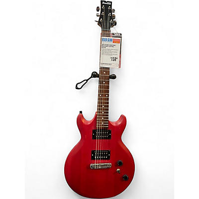 Used Ibanez GAX50 Red Solid Body Electric Guitar