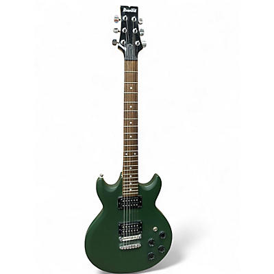 Used Ibanez GAX70 ARMY GREEN Solid Body Electric Guitar