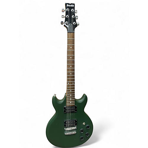 Used Ibanez GAX70 ARMY GREEN Solid Body Electric Guitar ARMY GREEN