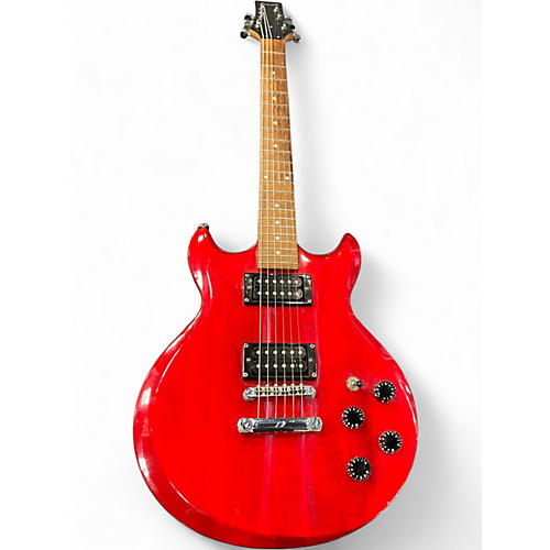 Used Ibanez GAX70 RED Solid Body Electric Guitar RED