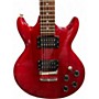 Used Ibanez GAX70 Trans Red Solid Body Electric Guitar Trans Red