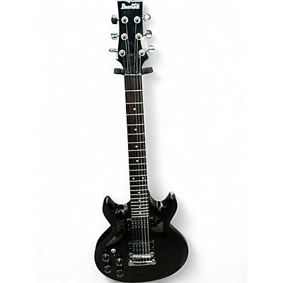 Used Ibanez GAX70L Black Solid Body Electric Guitar