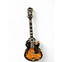 Used Ibanez GB10 Sunburst Hollow Body Electric Guitar Sunburst