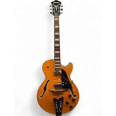 Used Ibanez GB10EM Antique Amber Hollow Body Electric Guitar