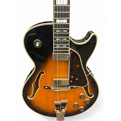 Used Ibanez GB10SE-BS George Benson Signature Brown Sunburst Hollow Body Electric Guitar