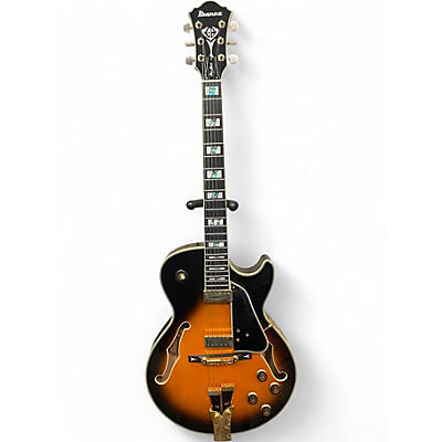 Used Ibanez GB10SE Sunburst Hollow Body Electric Guitar