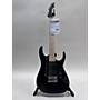 Used Ibanez Used Ibanez GDTM21 Mikro Black Solid Body Electric Guitar Black