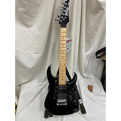 Ibanez Used Ibanez GDTM21 Mikro Black Solid Body Electric Guitar