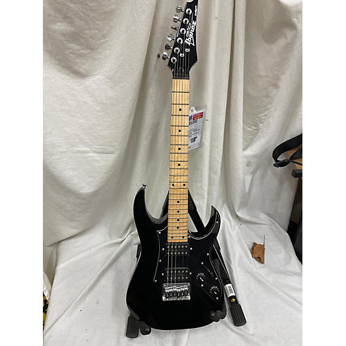 Ibanez Used Ibanez GDTM21 Mikro Black Solid Body Electric Guitar Black