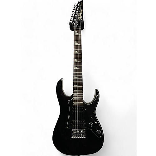 Ibanez Used Ibanez GDTM21 Mikro Black Solid Body Electric Guitar Black