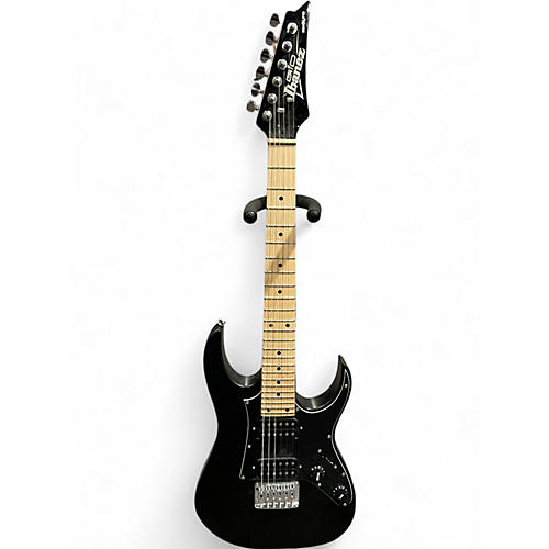 Ibanez Used Ibanez GDTM21 Mikro Black Solid Body Electric Guitar Black