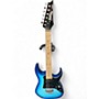 Used Ibanez GDTM21 Mikro Blue Agave Solid Body Electric Guitar Blue Agave