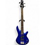 Used Ibanez GDTM21 Mikro Blue Solid Body Electric Guitar Blue