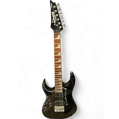 Used Ibanez GDTM21 Mikro Left Handed Black Electric Guitar