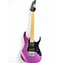 Used Ibanez GDTM21 Mikro Purple Solid Body Electric Guitar Purple