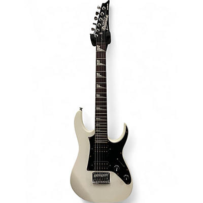 Used Ibanez GDTM21 Mikro White Solid Body Electric Guitar