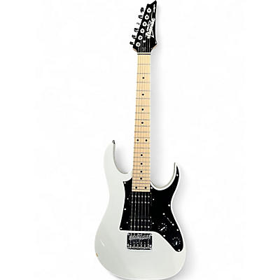 Used Ibanez GDTM21 Mikro white Solid Body Electric Guitar