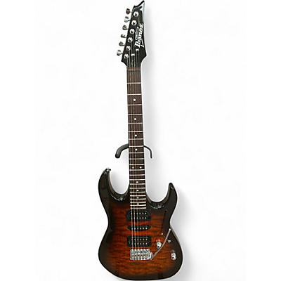 Used Ibanez GIO 2 Color Sunburst Solid Body Electric Guitar