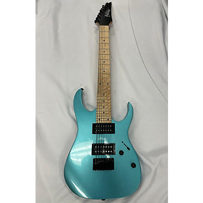 Ibanez Used Ibanez GIO 7 STRING Blue Solid Body Electric Guitar