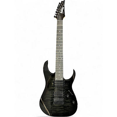 Used Ibanez GIO 7-Sting Black Solid Body Electric Guitar