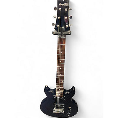 Used Ibanez GIO GAX70 BLACK SPARKLE Solid Body Electric Guitar