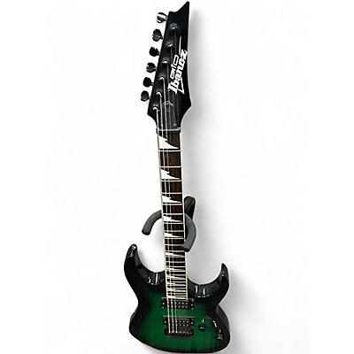 Used Ibanez  GIO GREEN BURST Solid Body Electric Guitar