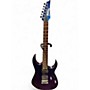 Used Ibanez GIO GRG121SP Blue Metal Chameleon Solid Body Electric Guitar Blue Metal Chameleon