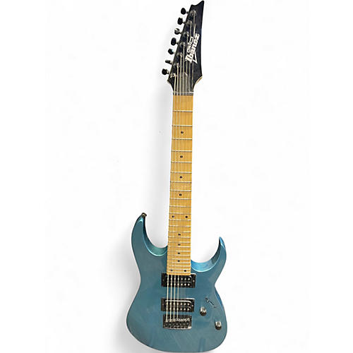 Used Ibanez GIO GRG7221M METALLIC LIGHT BLUE Solid Body Electric Guitar METALLIC LIGHT BLUE