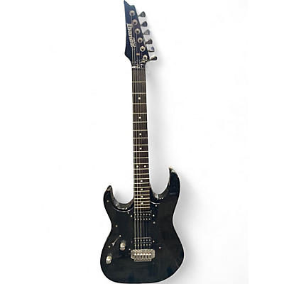 Used Ibanez GIO GRX20Z LEFT HANDED Black Solid Body Electric Guitar