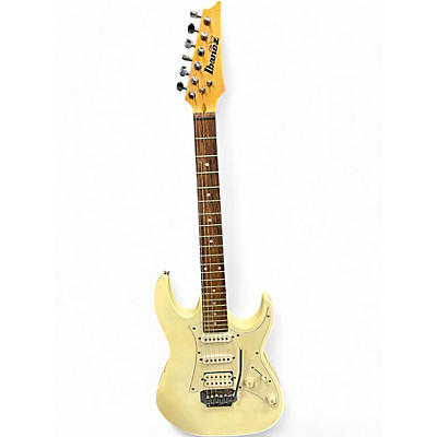Used Ibanez GIO GRX40 WHITE Solid Body Electric Guitar