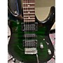 Used Ibanez Used Ibanez GIO GRX70QA Green Solid Body Electric Guitar Green